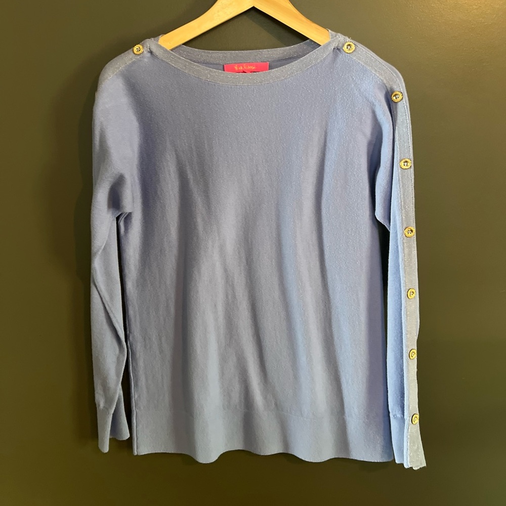 Lilly Pulitzer Periwinkle Sweater